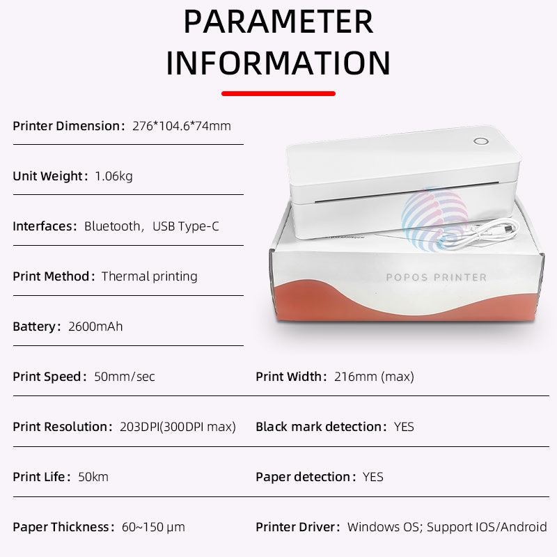 AIMO Printer Portable 5