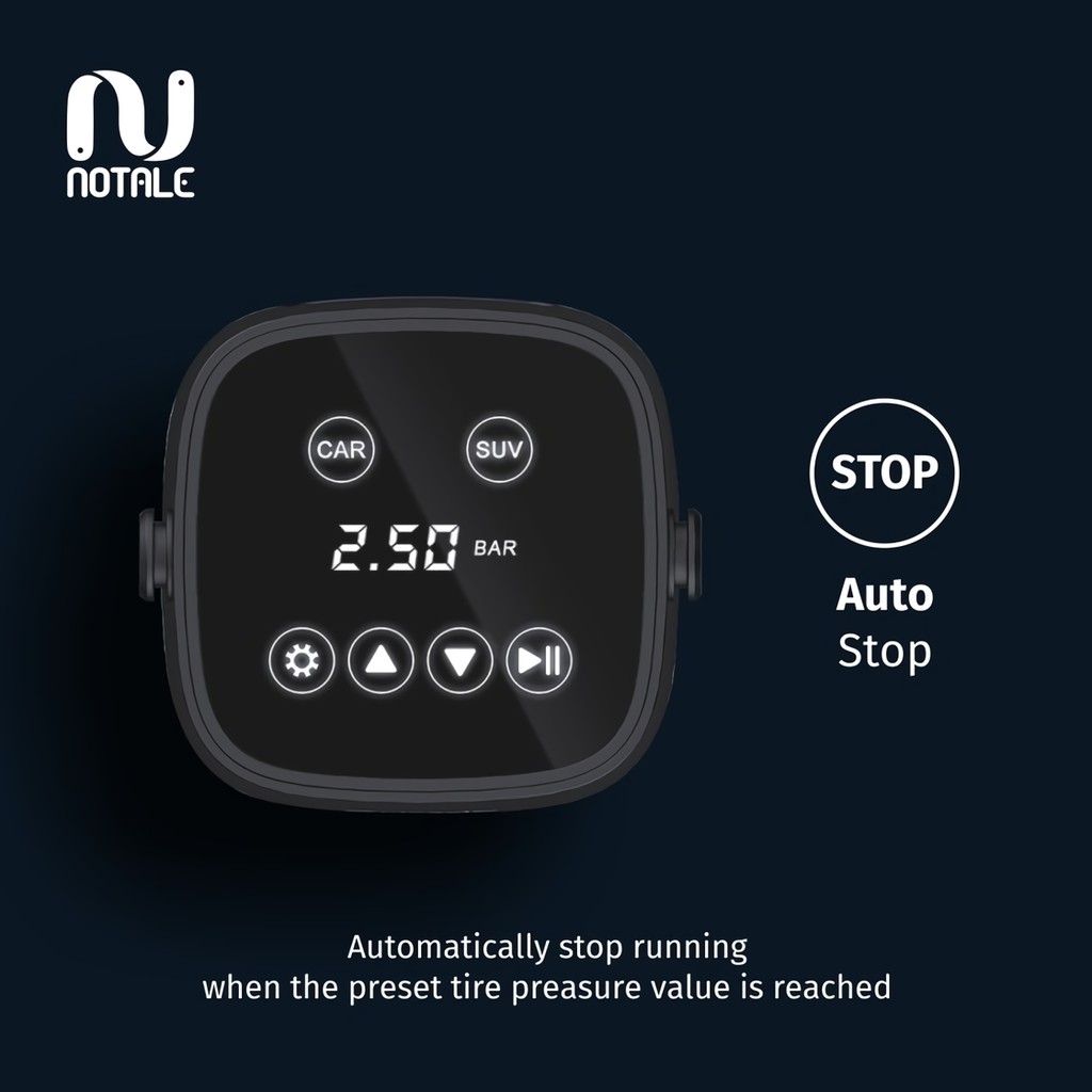 Inti Nya Indonesia Notale Smart Car Air Pump NTL-CP299