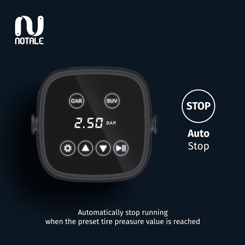 Notale Smart Car Air Pump 3