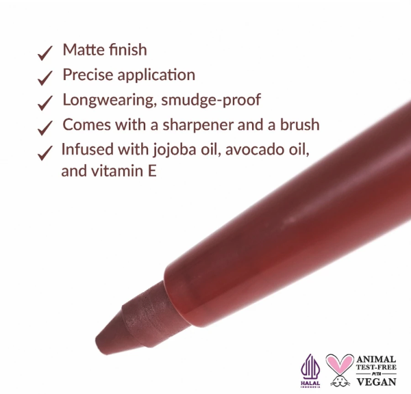 Lizzie Parra Kreasi BLP Beauty Lip Liner  Dusty Rose