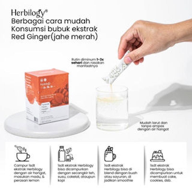 On the Go Red Ginger (Jahe Merah) Extract Powder 5