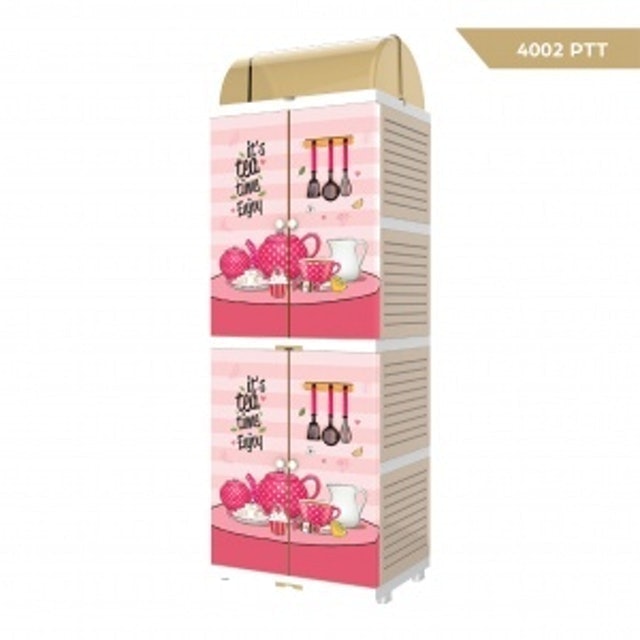 Naiba Mini Dish Rack Pantry 5 Susun 4002