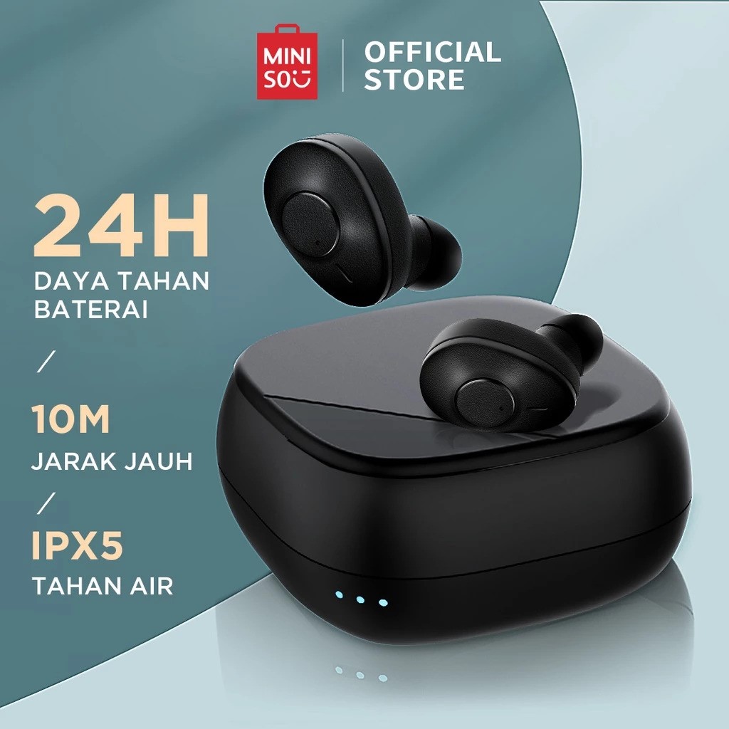 Miniso Lifestyle Trading Indonesia Miniso Wireless Earphone M1