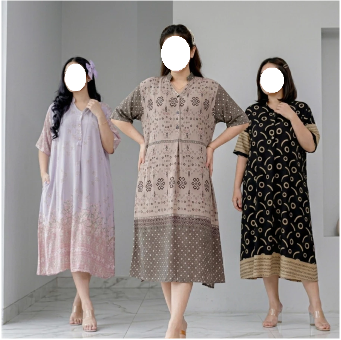  Ademin.Co Asoka Oversize Daster Rayon