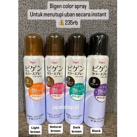 Hoyu  Bigen Color Spray