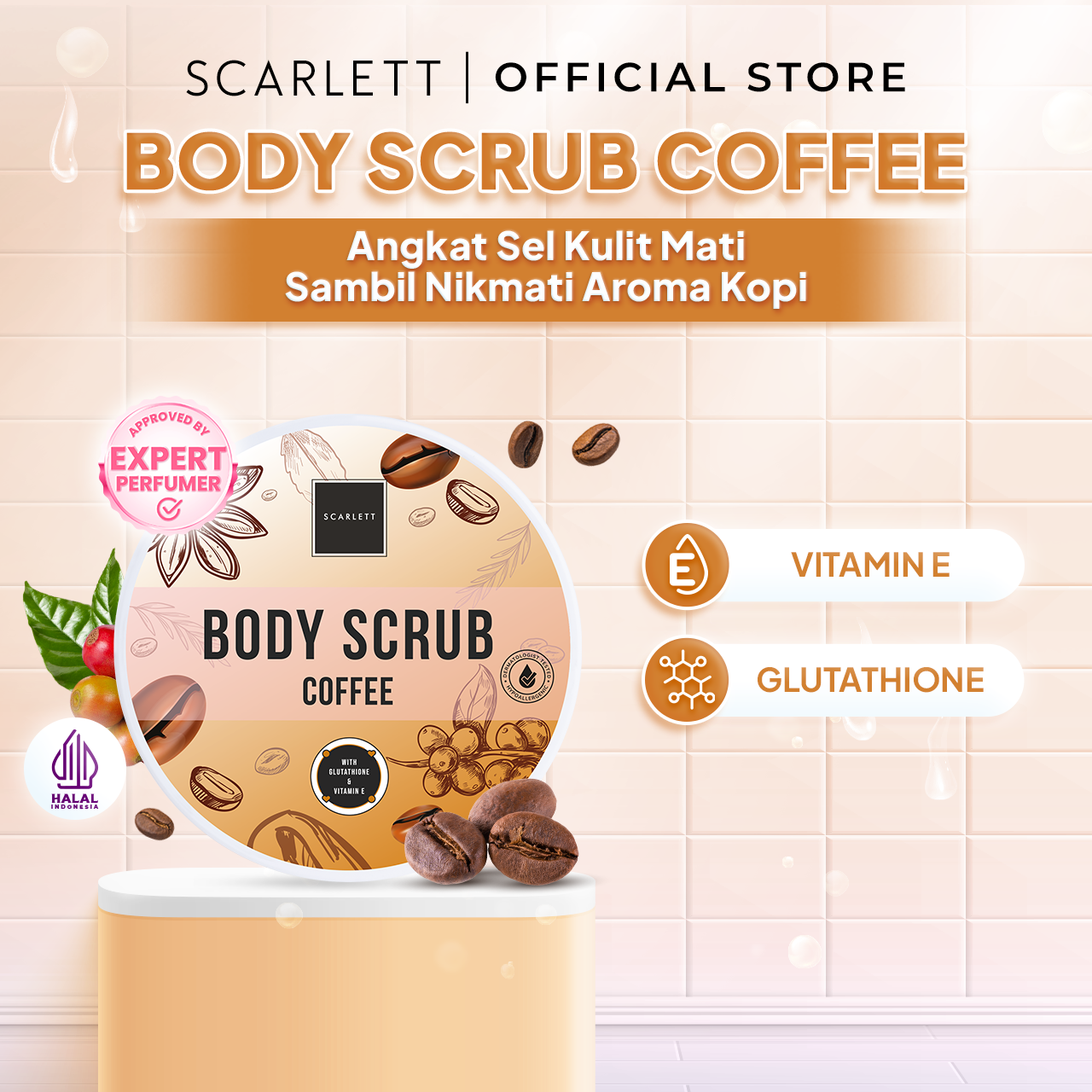 Whitening Body Scrub Coffee 3