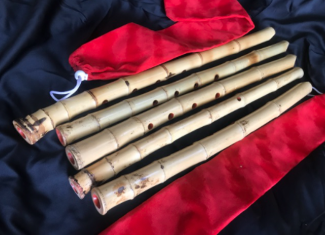 Shakuhachi Bamboo Flute 5 Lubang 1