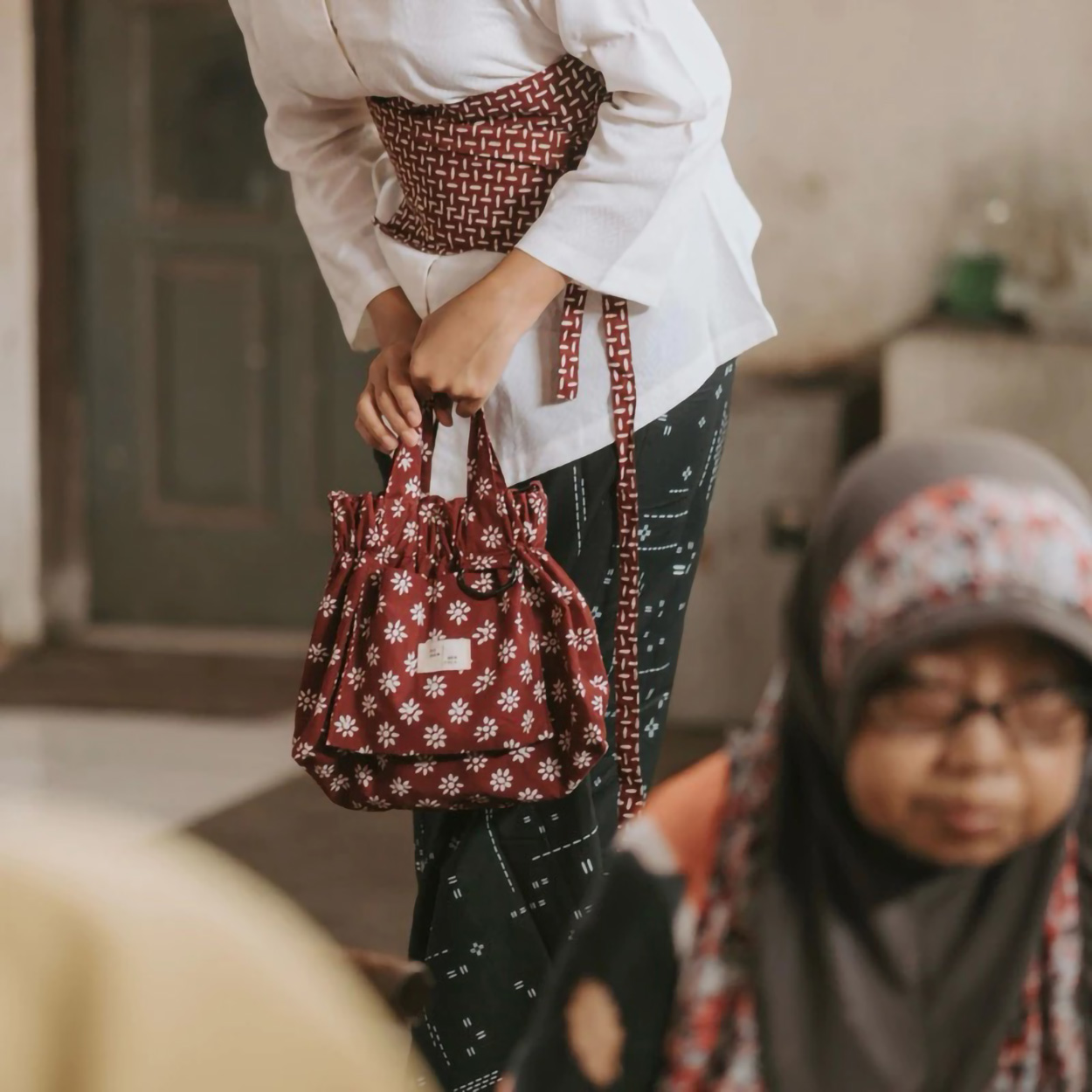 Ragam Bentala Reka Baru Sling Bag Batik