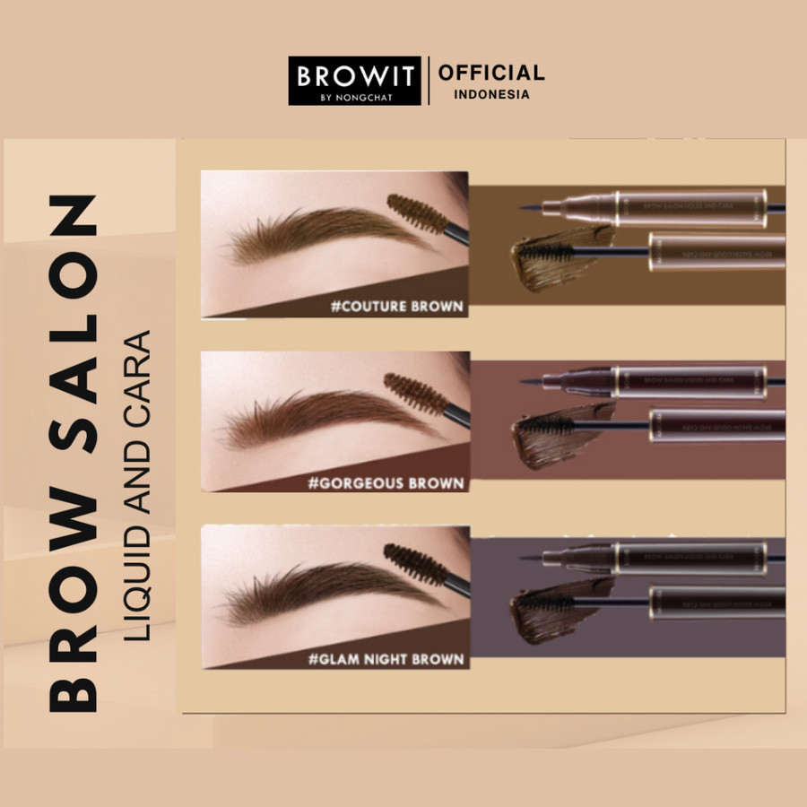  Browit by Nongchat Brow Salon Liquid And Cara