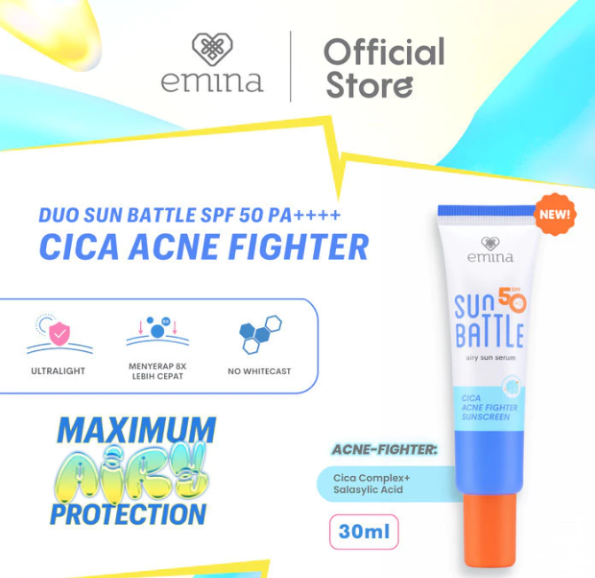 Paragon Technology and Innovation Emina Max Airy Protection Sun Battle