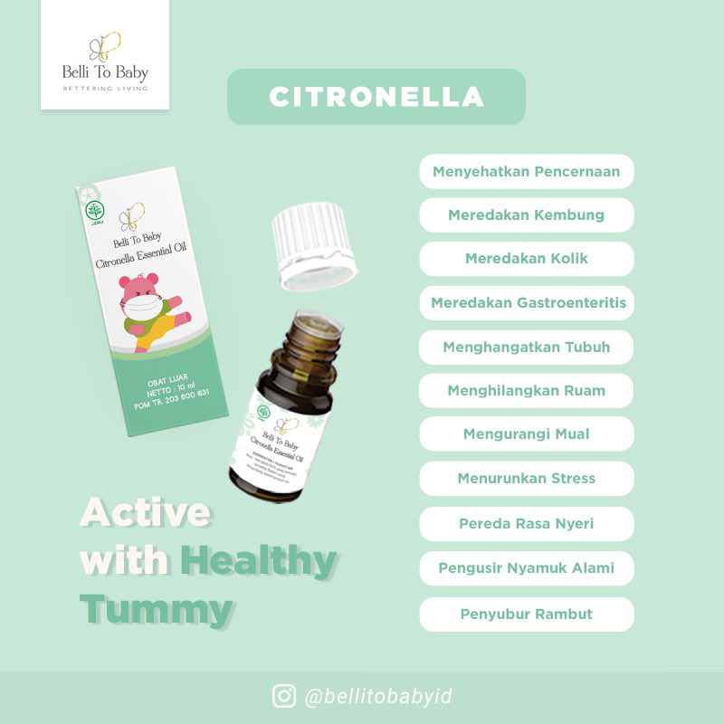 Belli To Baby Essential Oil Citronella 2