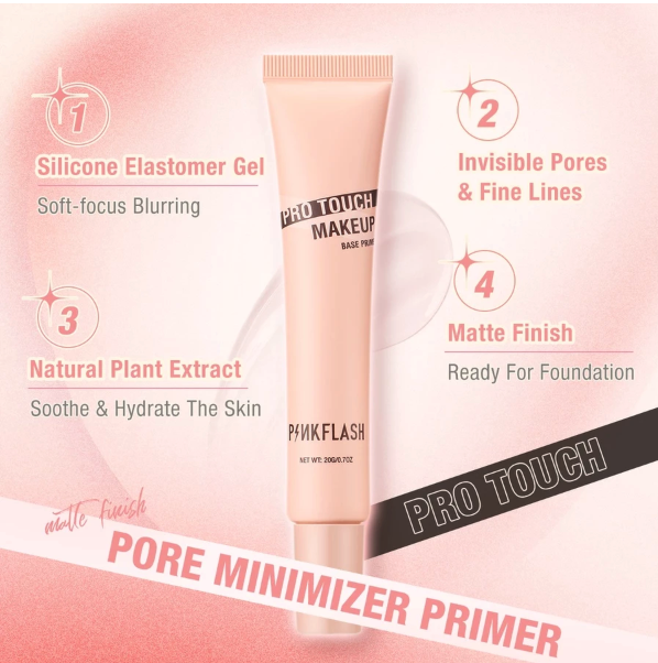 FCL Internasional Indonesia PINKFLASH Pro Touch Makeup Base Primer