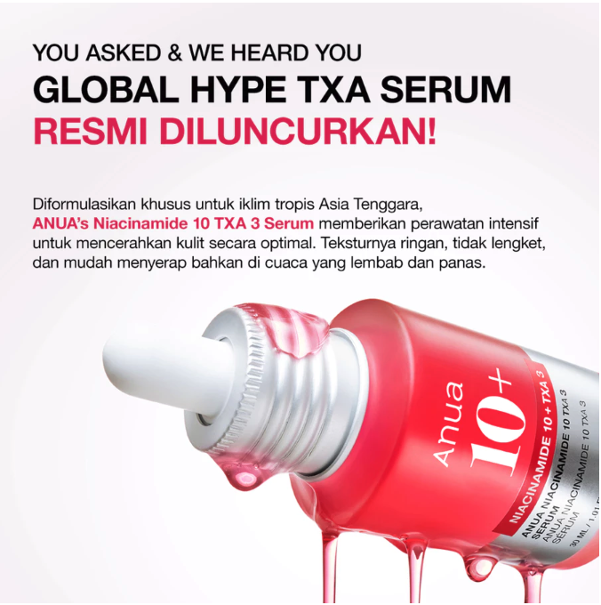 The Founders Anua Niacinamide 10 + TXA 3 Serum