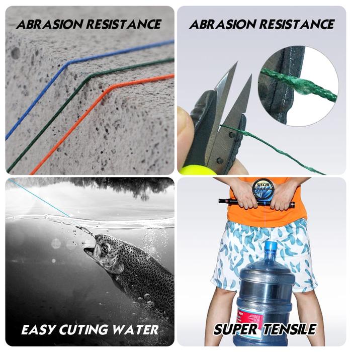 TaffSport Braided Fishing Line 5