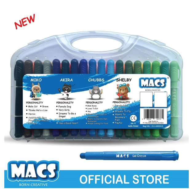 Pelinda Sarana Sukses Macs Gel Crayon