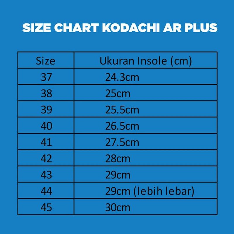 Kodachi Sepatu AR Plus Putih Biru 3