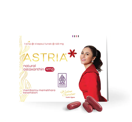 ASTRIA Natural Astaxanthin 4 mg