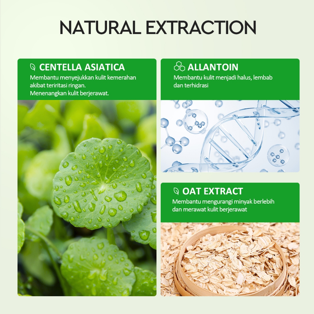  Glad2Glow Centella Allantoin Soothing Gel Moisturizer