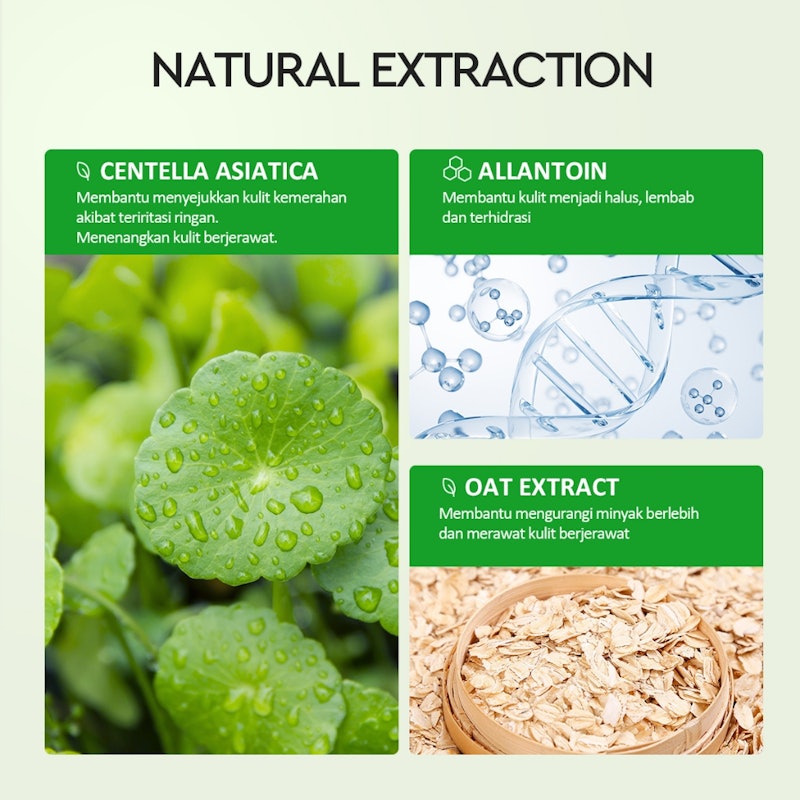 Glad2Glow Centella Allantoin Soothing Gel Moisturizer 4
