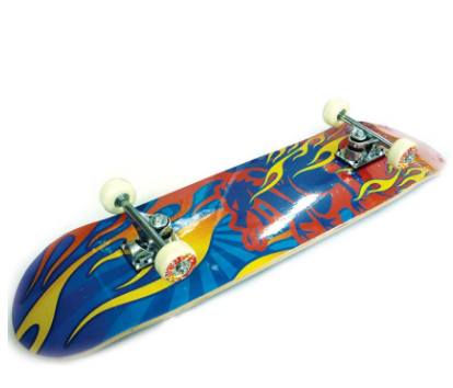 Skateboard Maple Blu-Red Fire  ｜ LY-3108AA-Y31-108