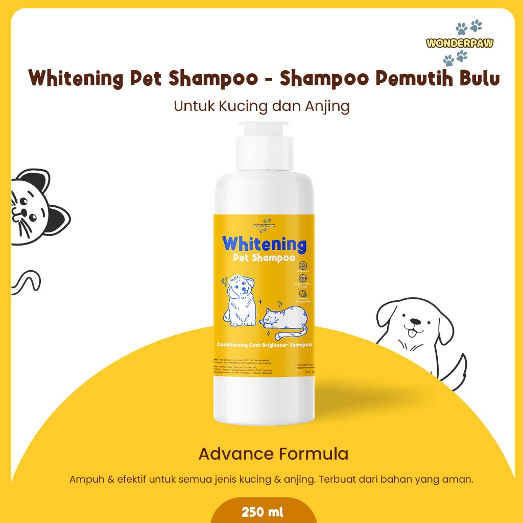  Wonderpaw Whitening Pet Shampoo