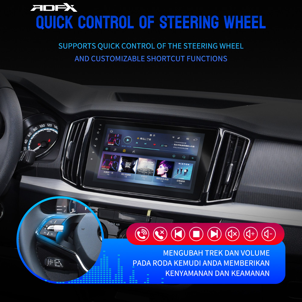ADFX 9-inci Car Multimedia Android 2