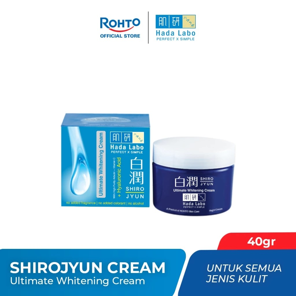 Hada Labo Shirojyun Ultimate Whitening Cream