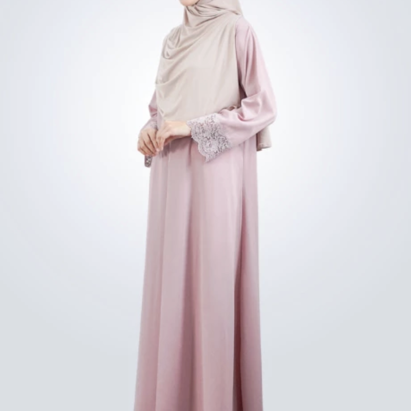 Tubita Meena Lace Abaya 5