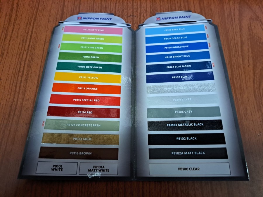 Nipsea Paint Indonesia Nippon Paint Pylox Basic Spray Paint