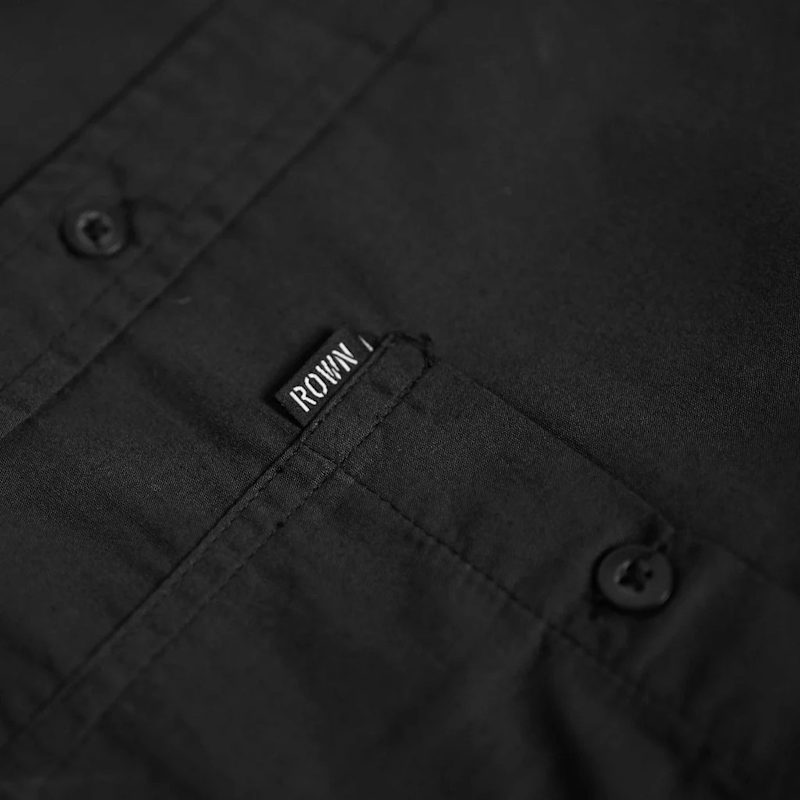 Rown Division Kemeja Guille Black 3