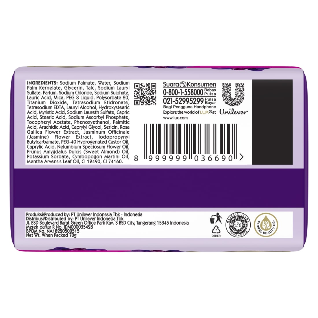 Unilever LUX® Botanicals Magical Orchid Sabun Batang