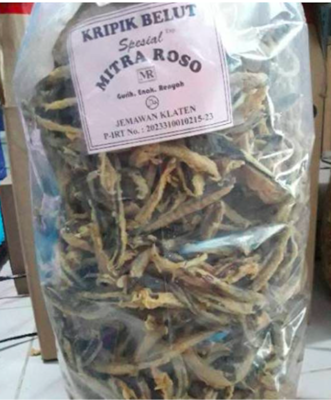 Keripik Belut Spesial Jemawan Klaten 1
