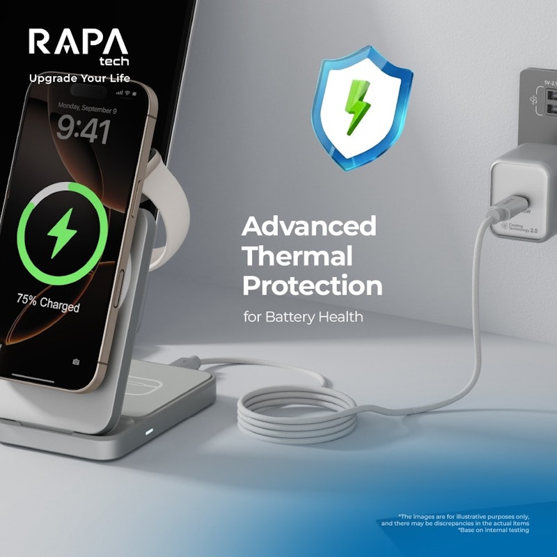 RAPA Power AirStation (3-in-1 + Cable) 5
