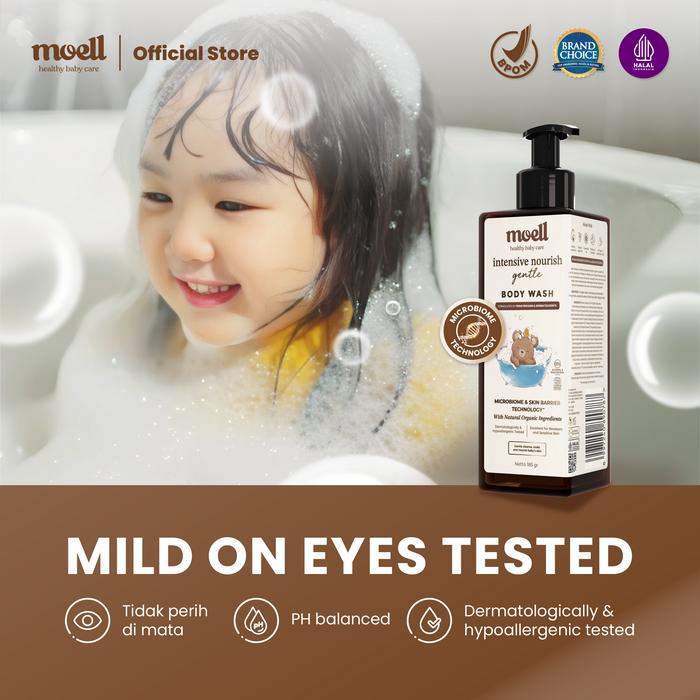 Moell Indonesia Sukses Moell Intensive Nourish Gentle Body Wash