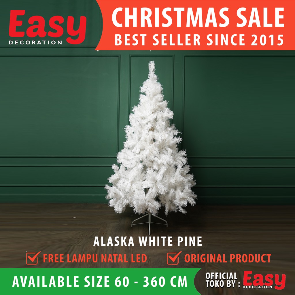 Easy Decoration Pohon Natal 120 cm - Mix Drop Pine 3