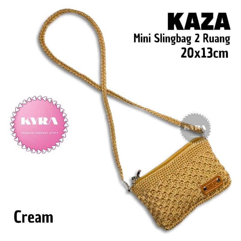 KYRA KYRA Kaza Dompet Rajut Tali Panjang
