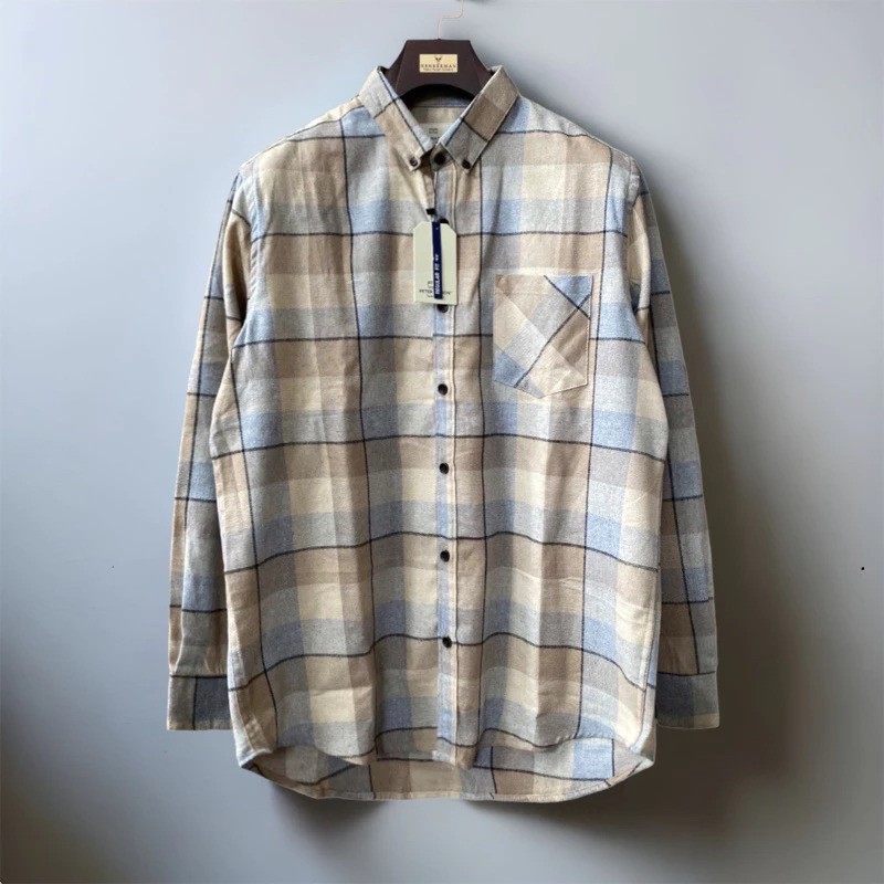 Peter Nation Peter Nation Kemeja Flanel Wool Basic 2B8 F1053