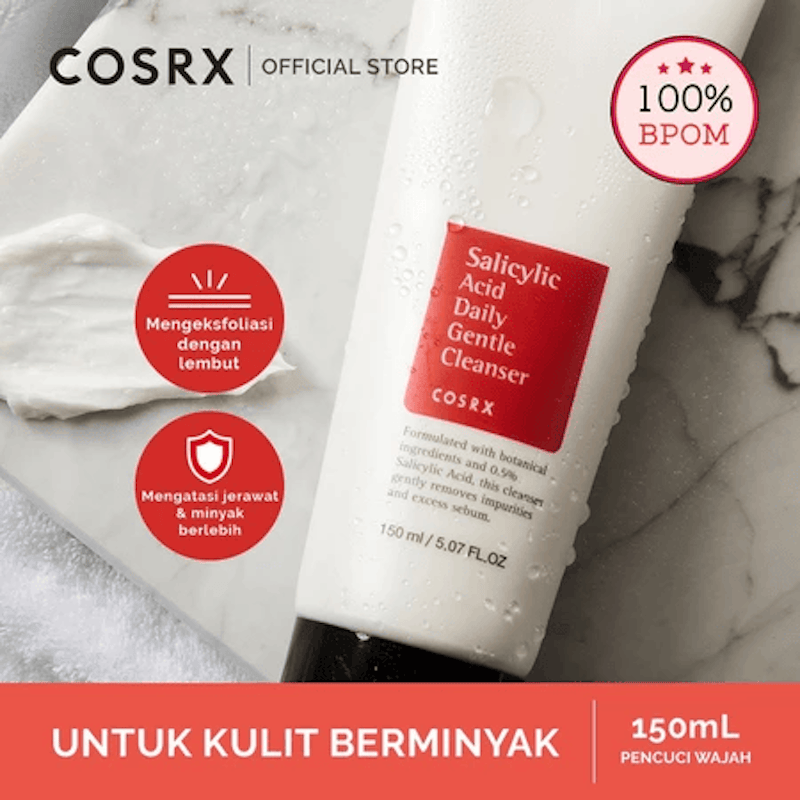 COSRX Salicylic Acid Daily Gentle Cleanser 3