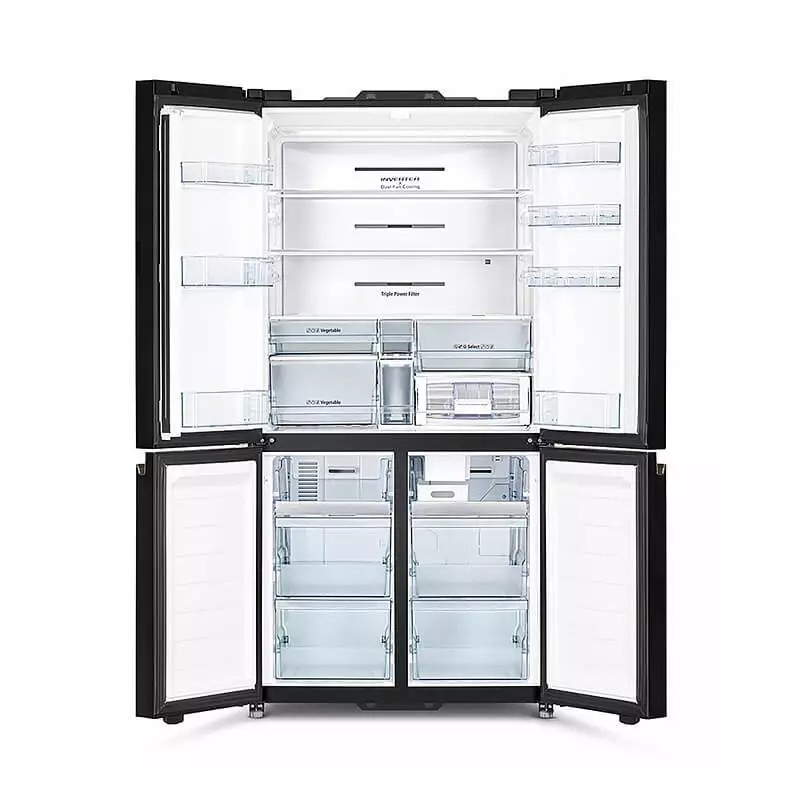 Hitachi  Hitachi Kulkas French Bottom Freezer Luxury R-WB64VGD0X