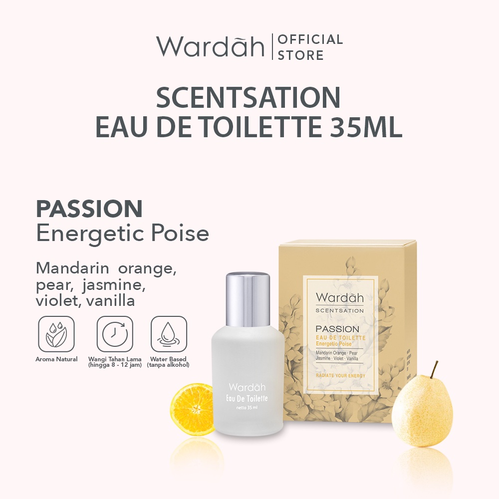 Wardah Wardah Scentsation Eau De Toilette Passion