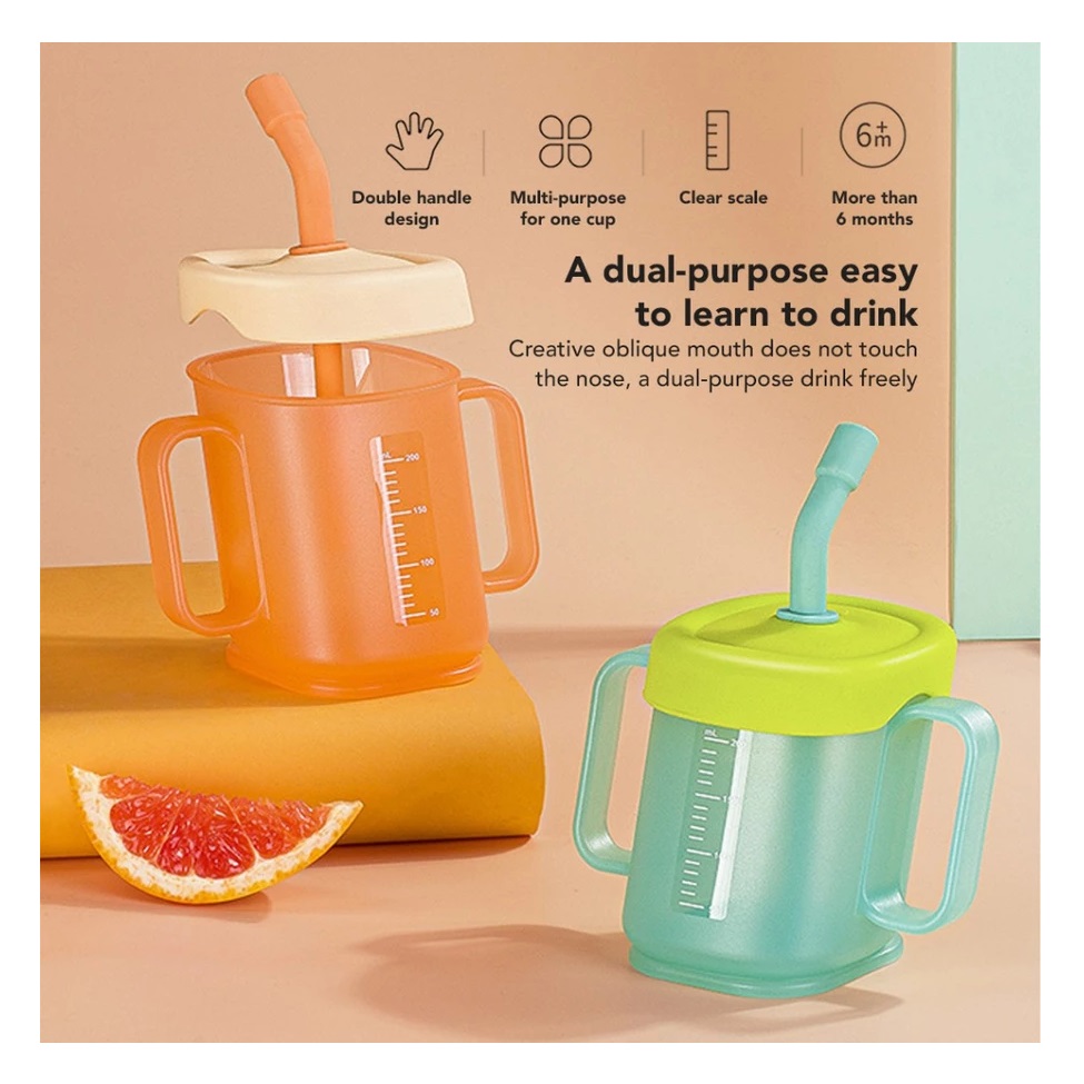  Sakumini Curve Straw Cup Training