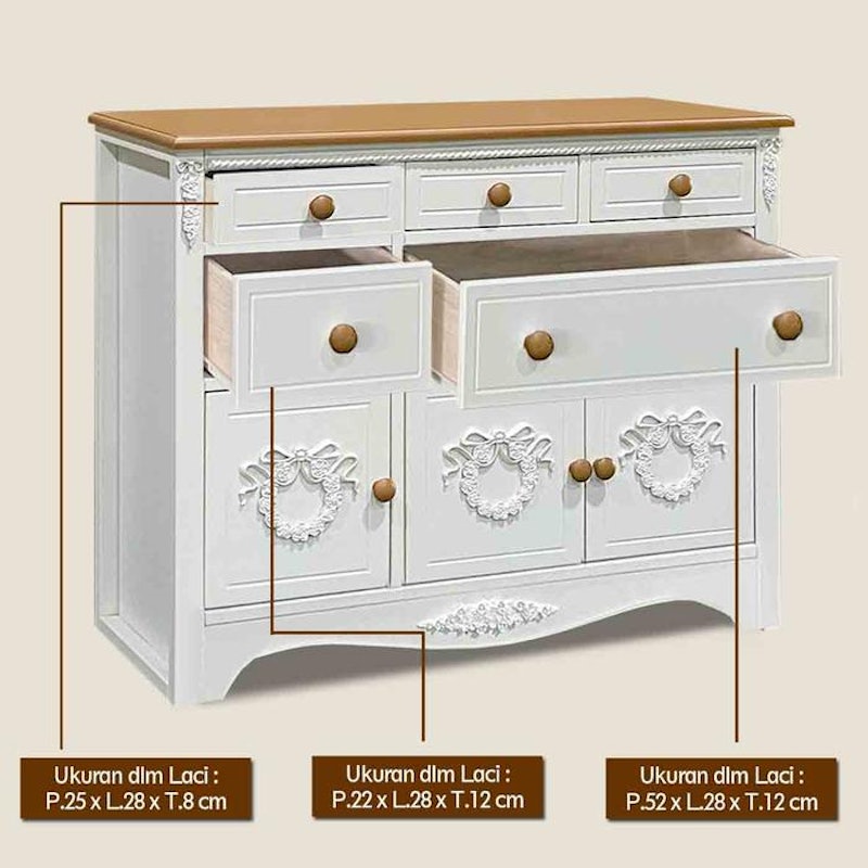Toraya Living Storage Cabinet Candy Series 2