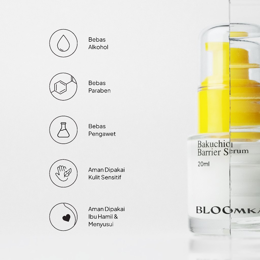 Mitra Kreasi Natural Bloomka Bakuchiol Barrier Serum