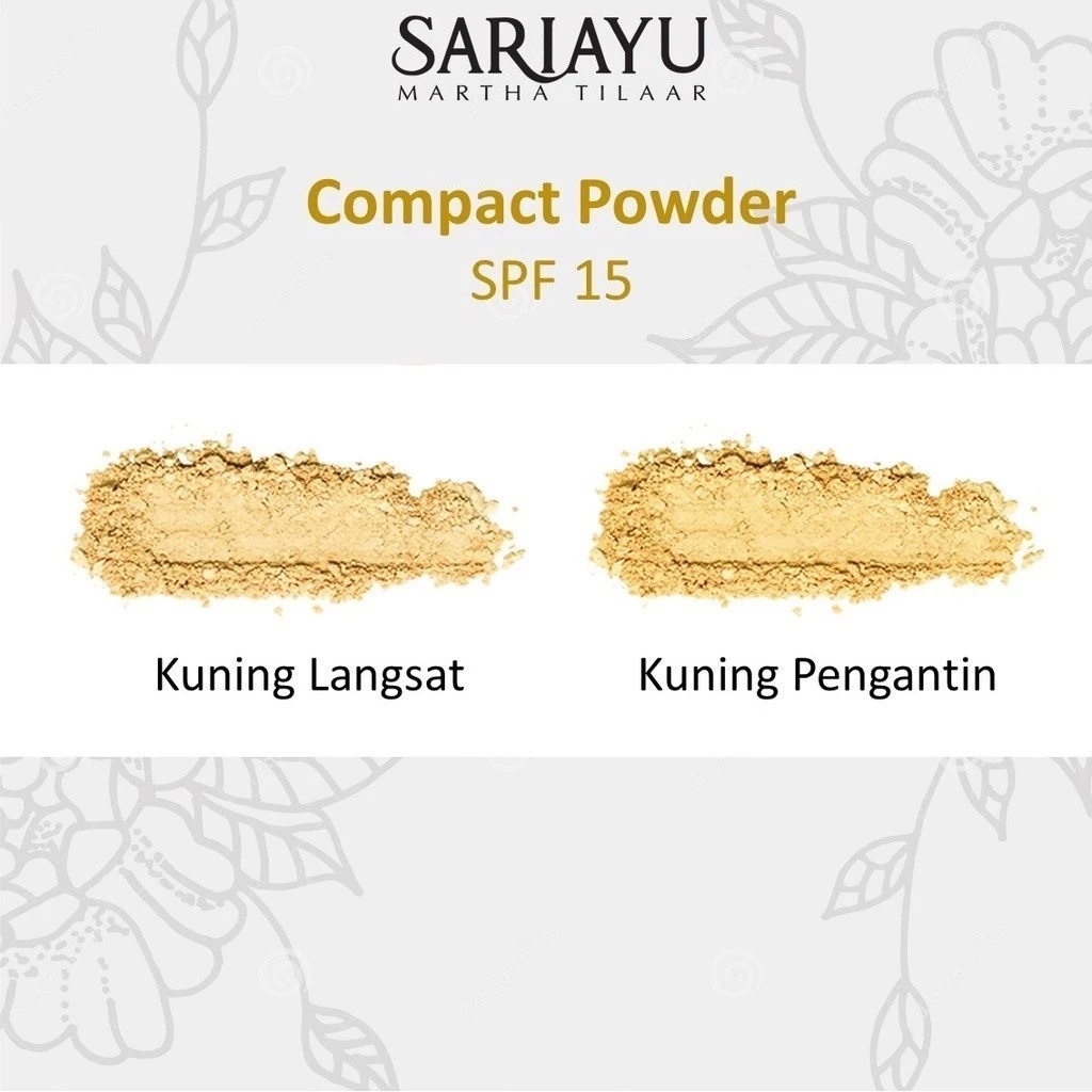 Martina Berto Sariayu Compact Powder SPF 15