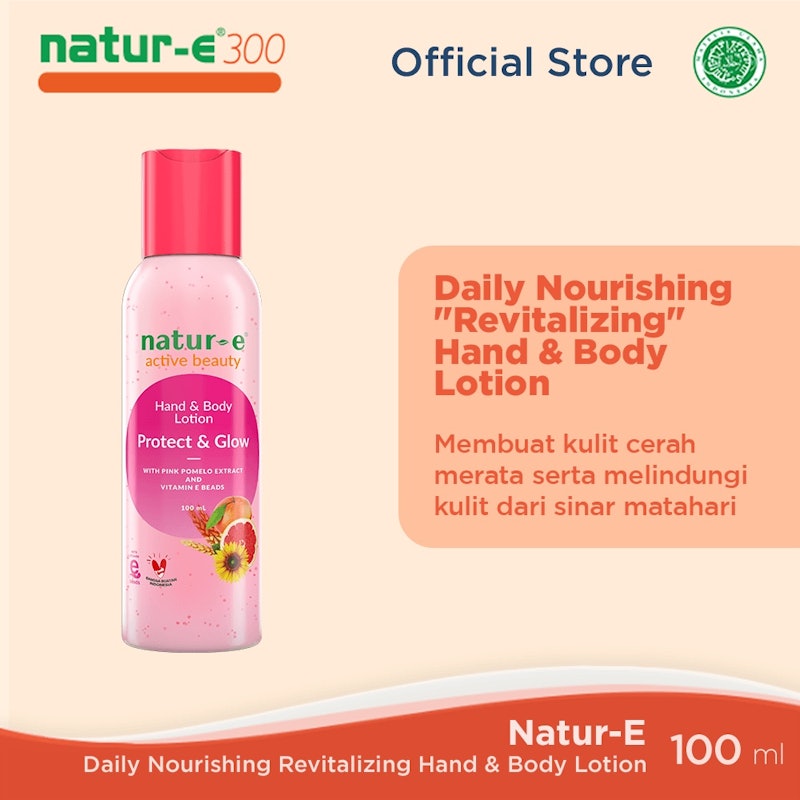 Natur-E Active Beauty Hand & Body Lotion Protect & Glow 3