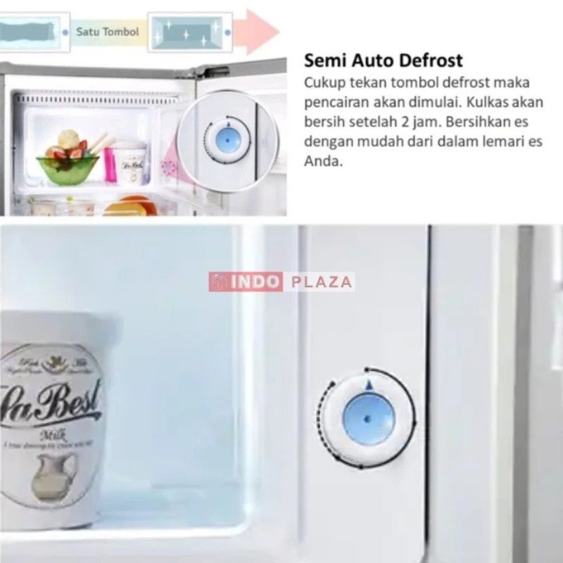 LG Electronics LG Kulkas 1 Pintu 169L / 164L GN-Y201CLAR