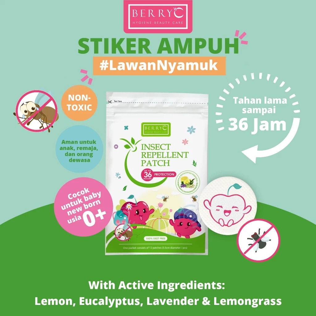 Tevo Creations Sdn Bhd BerryC Insect Repellent Patch