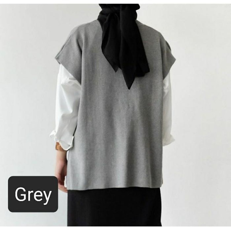 N-GROS Andin Vest Knit 5