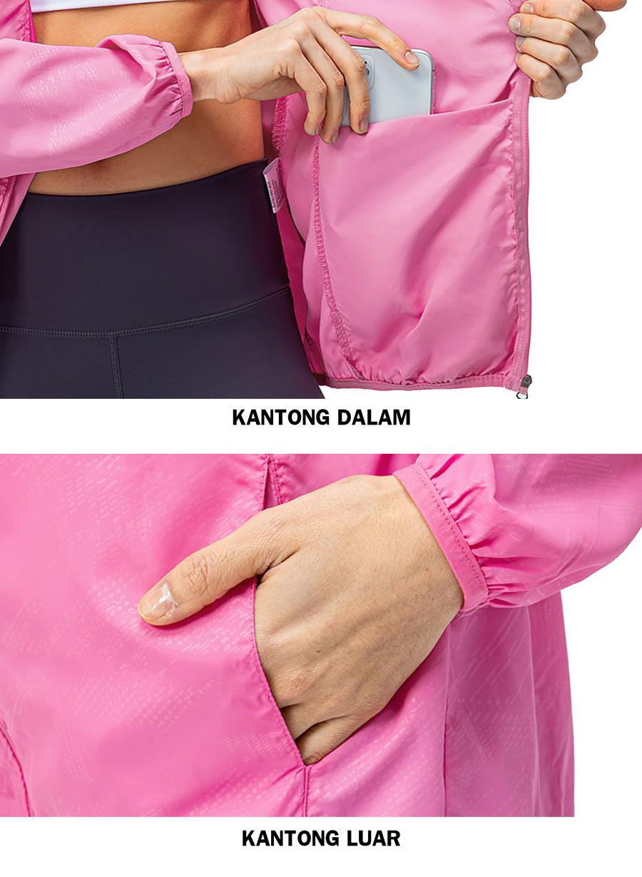 Elfs Active Elfs Active Jaket Lipat Parasut Water Resistant Simple