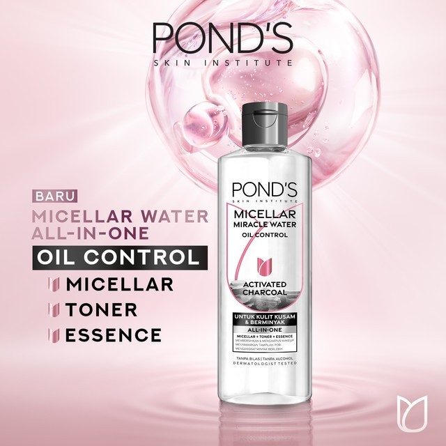 Unilever Indonesia Pond’s Oil Control Micellar Miracle Water 